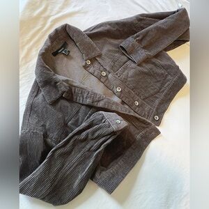 Forever 21 Corduroy Button-Up Jacket